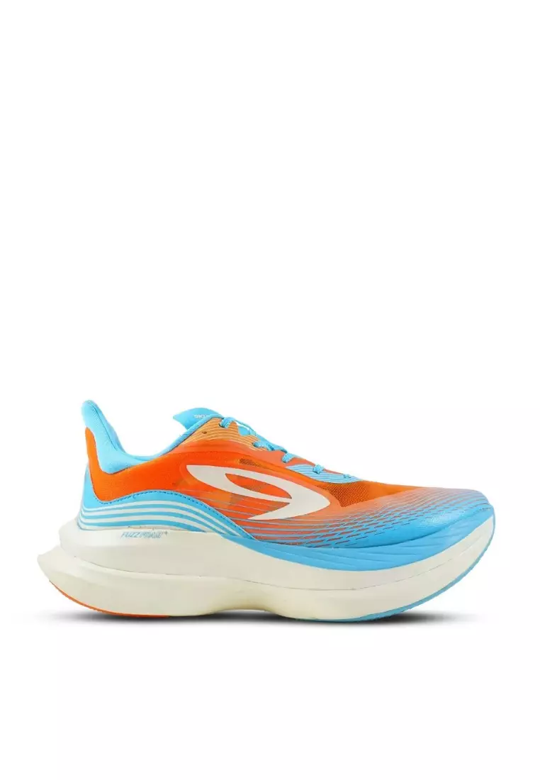 910nineten HAZE PRO sepatu lari - Orange/Putih-Gading/Biru Tosca