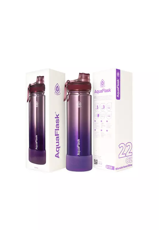22oz Wonderland Bliss Terra Vacuum Insulated Stainless Steel Drinking Water Bottle