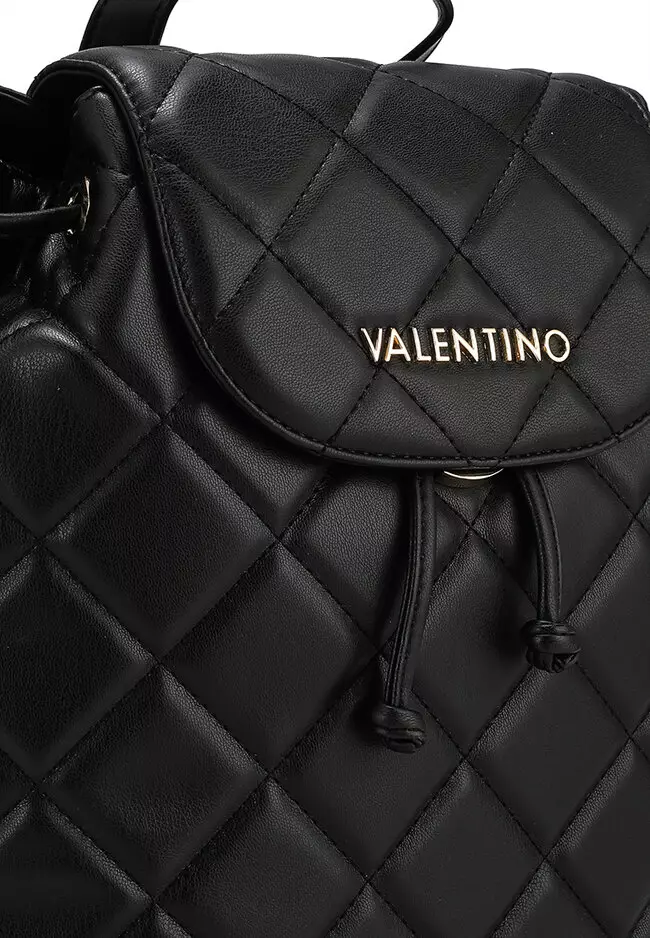 Valentino Bags Ocarina quilted backpack in white