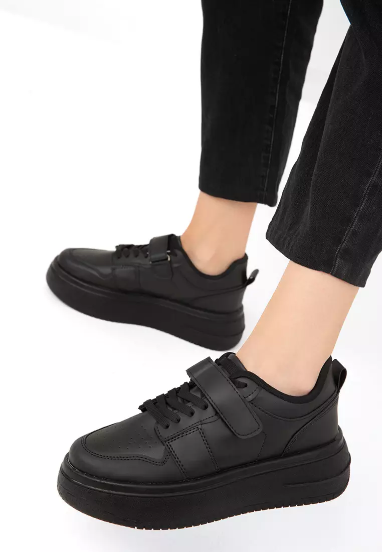 Women's Sneaker 19682 - Black Black