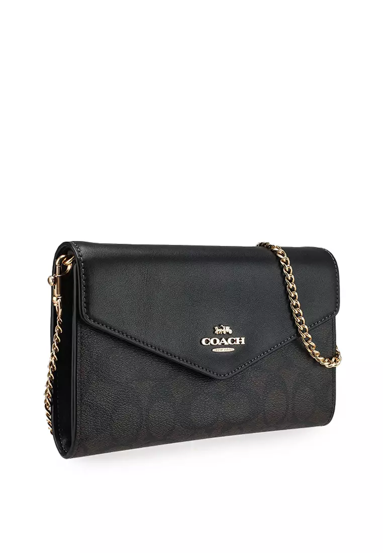 Coach envelope clutch hotsell