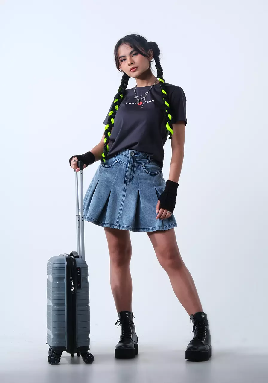 Kaos Wanita Fitted Lifa Grey