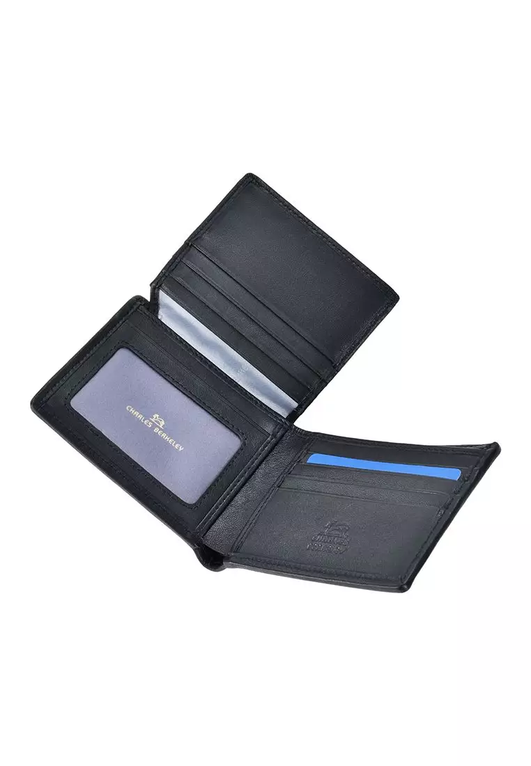 Buy Charles Berkeley Charles Berkeley Mens Leather Wallet Burton