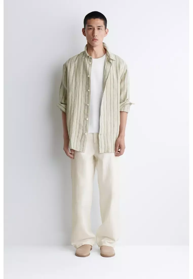 RELAXED LINEN SHIRT