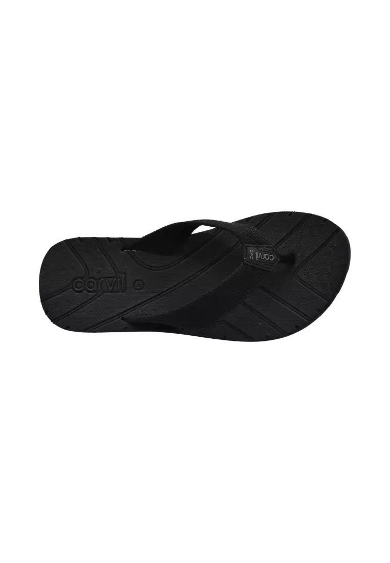 Carvil Sandal Pria Hobart-Me Black