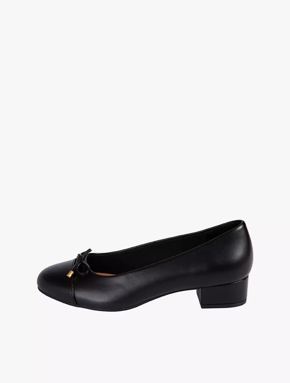 Payless Fioni Womens Gracey Captoe Heels - Black_04