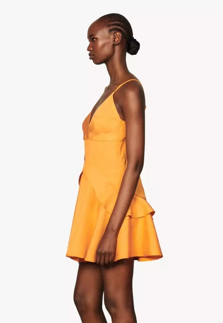 Sandro yellow dress sale