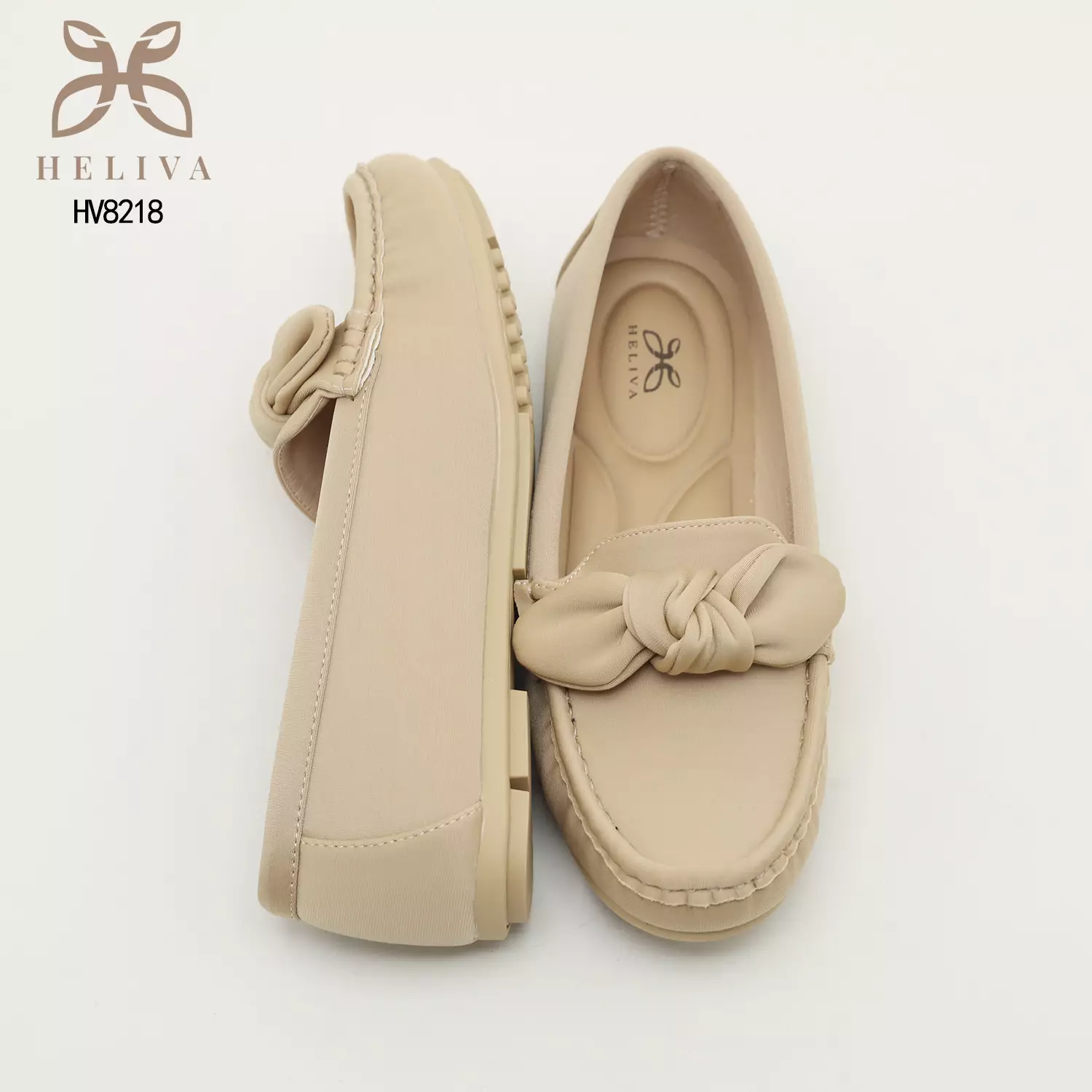 Heliva Perry Cute Bow Loafer Woman Shoes