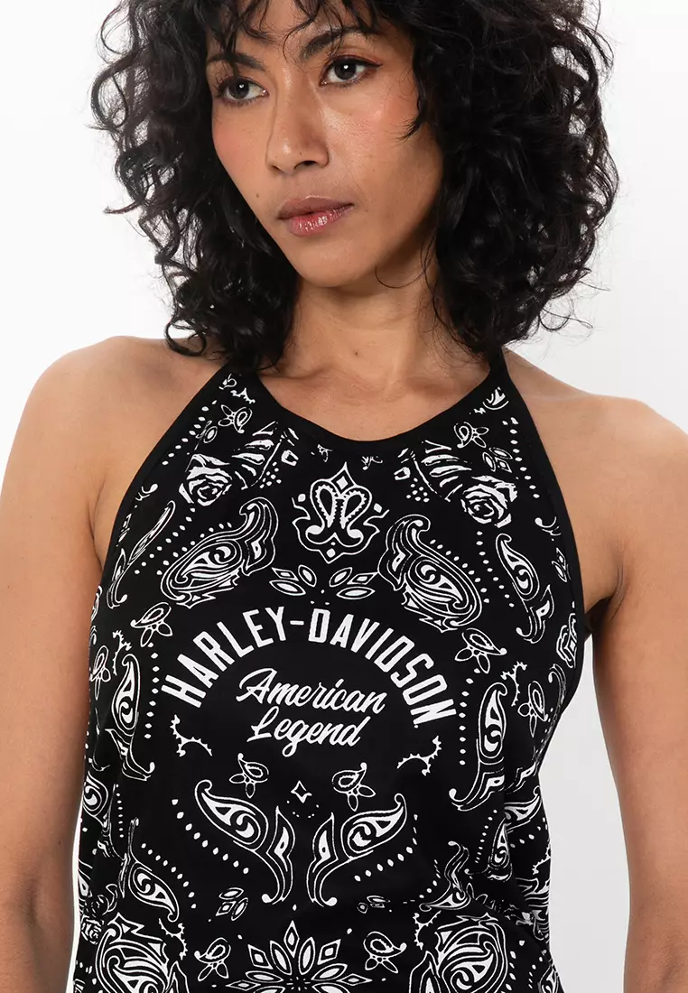 Harley-Davidson® Classic Paisley Bandana Halter