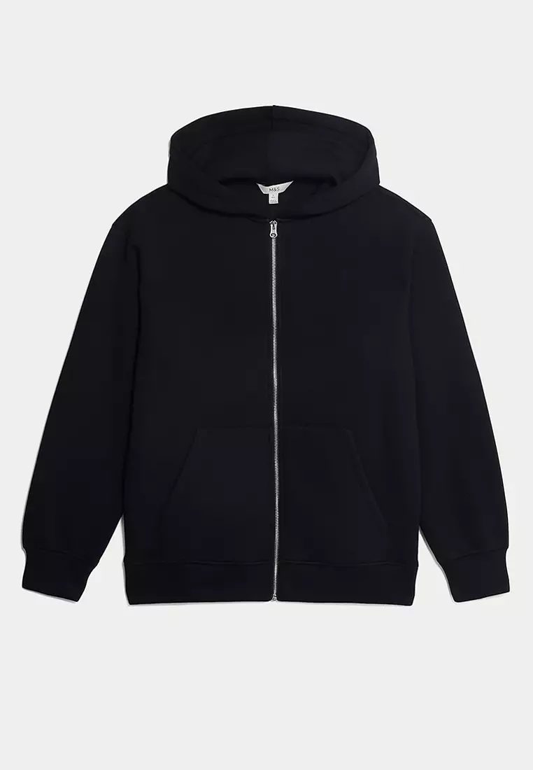 Scuba Zip Up Hoodie