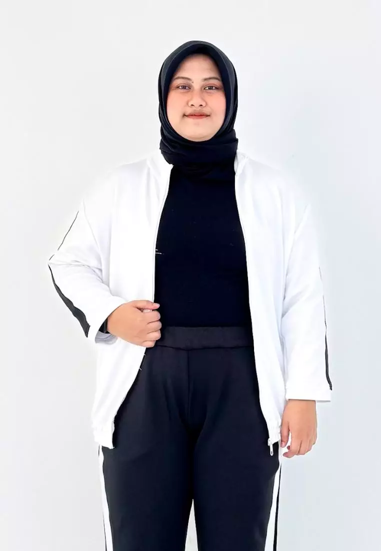 Sporty Liana Jacket [PUTIH]