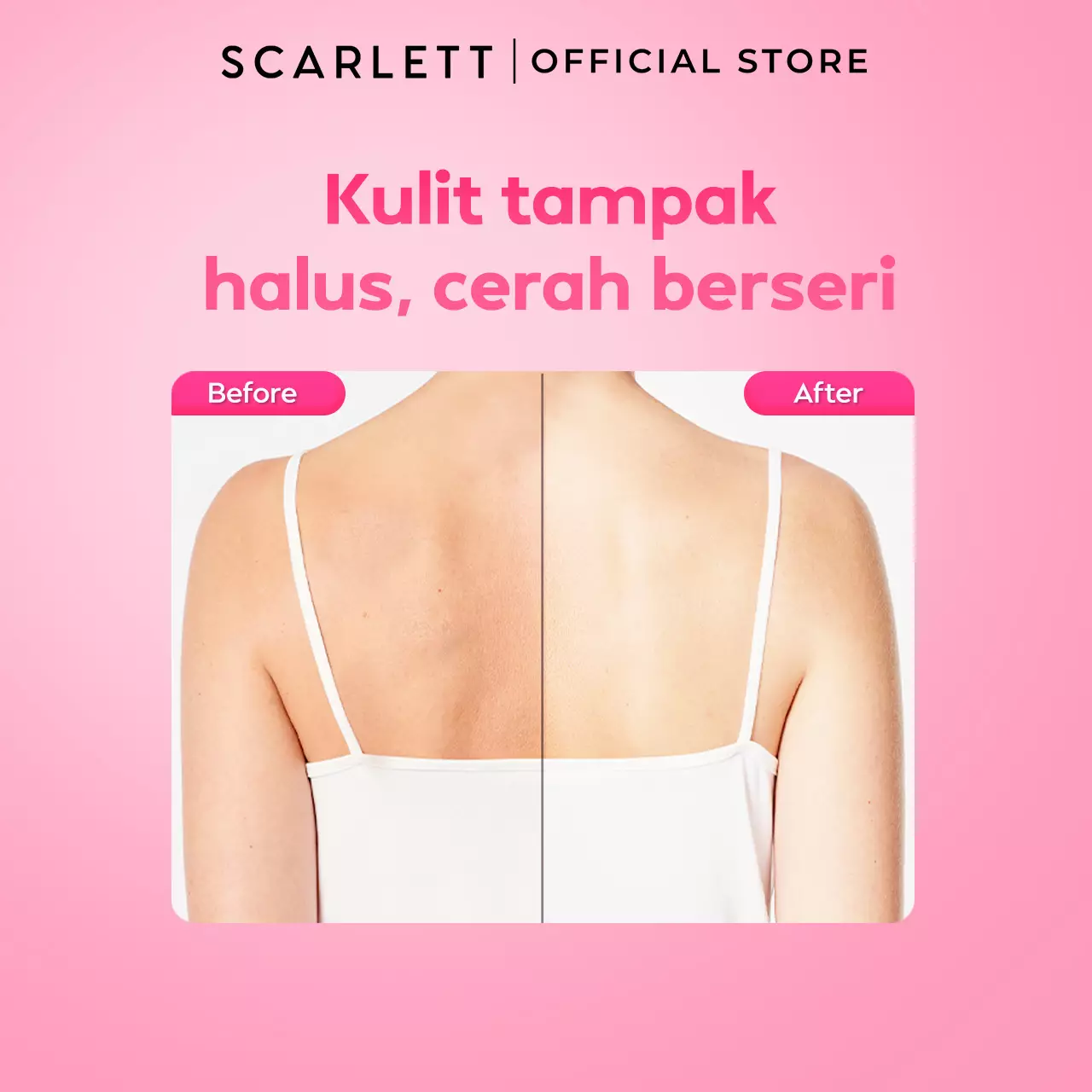 Scarlett Fragrance Brightening Shower Gel Loving | Body Wash | Sabun Mandi Cair