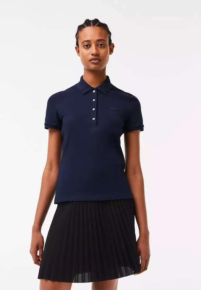 Women's Stretch Cotton Piqué Polo Shirt