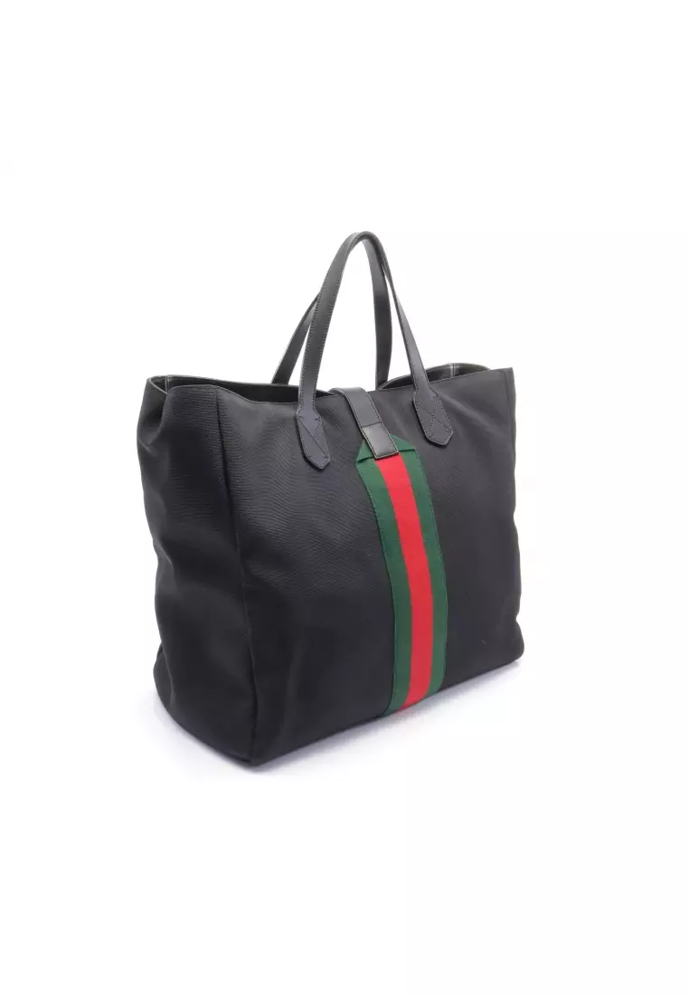 Gucci shelly line tote bag hot sale