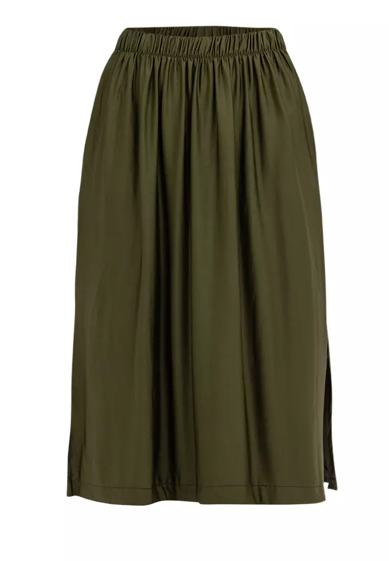 Laica Cotton Midi Skirt
