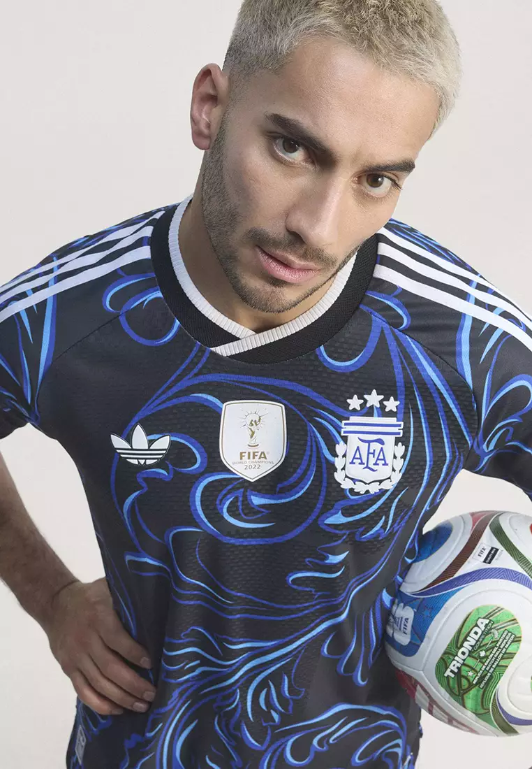 Argentina 26 Away Authentic Jersey Top