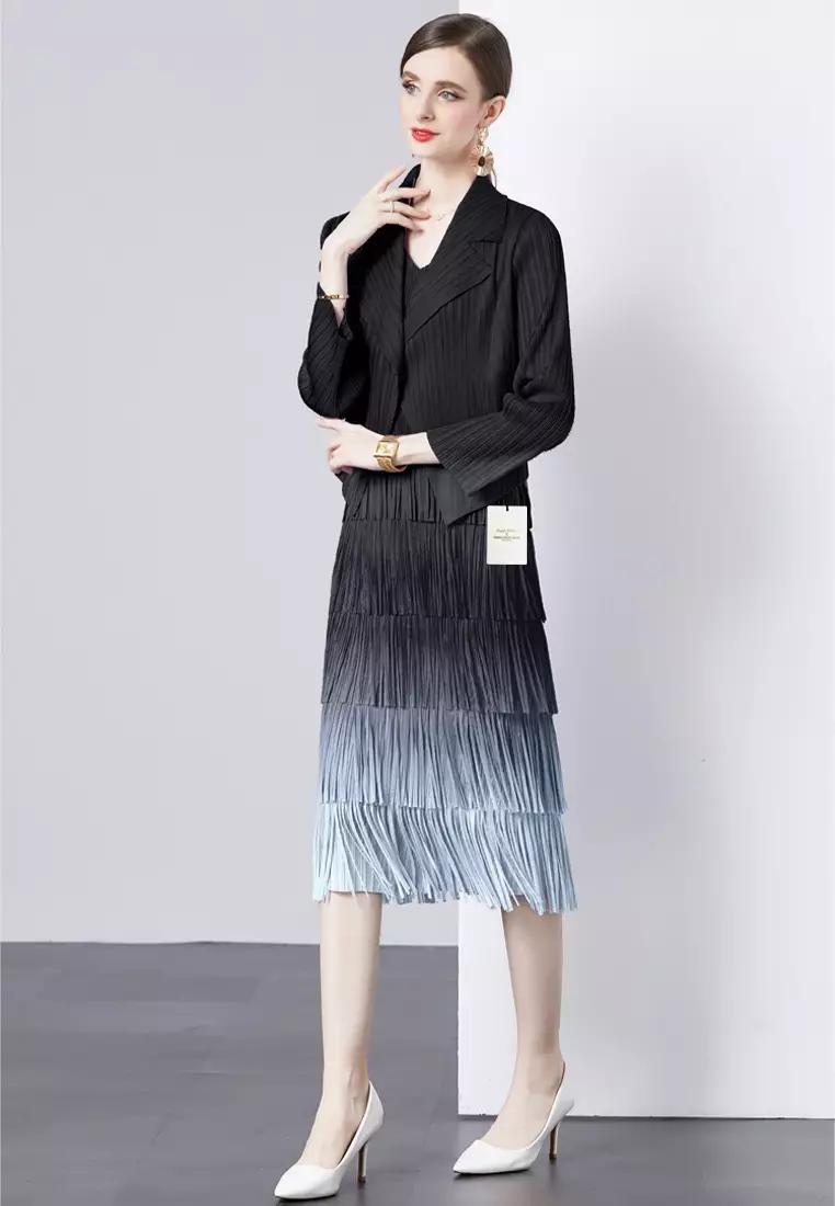 Elegant two piece dresses sale