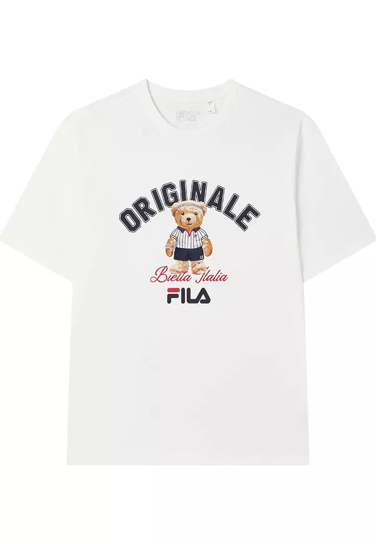 ■FILA■ Cool International Lettering Short Sleeve T-shirtFS FILA FUSION INLINE CATEGORY CLUB SHORT SLEEVE TSHIRT Men