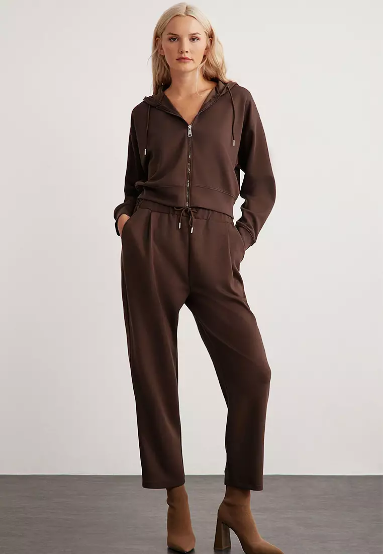 Gıada Elastic Waist Sweatpants