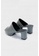 TAV grey [Korean Designer Brand][Order-made] Platform heeled muels with non-slip finish - Grey 528CBSHB44AA07GS_3