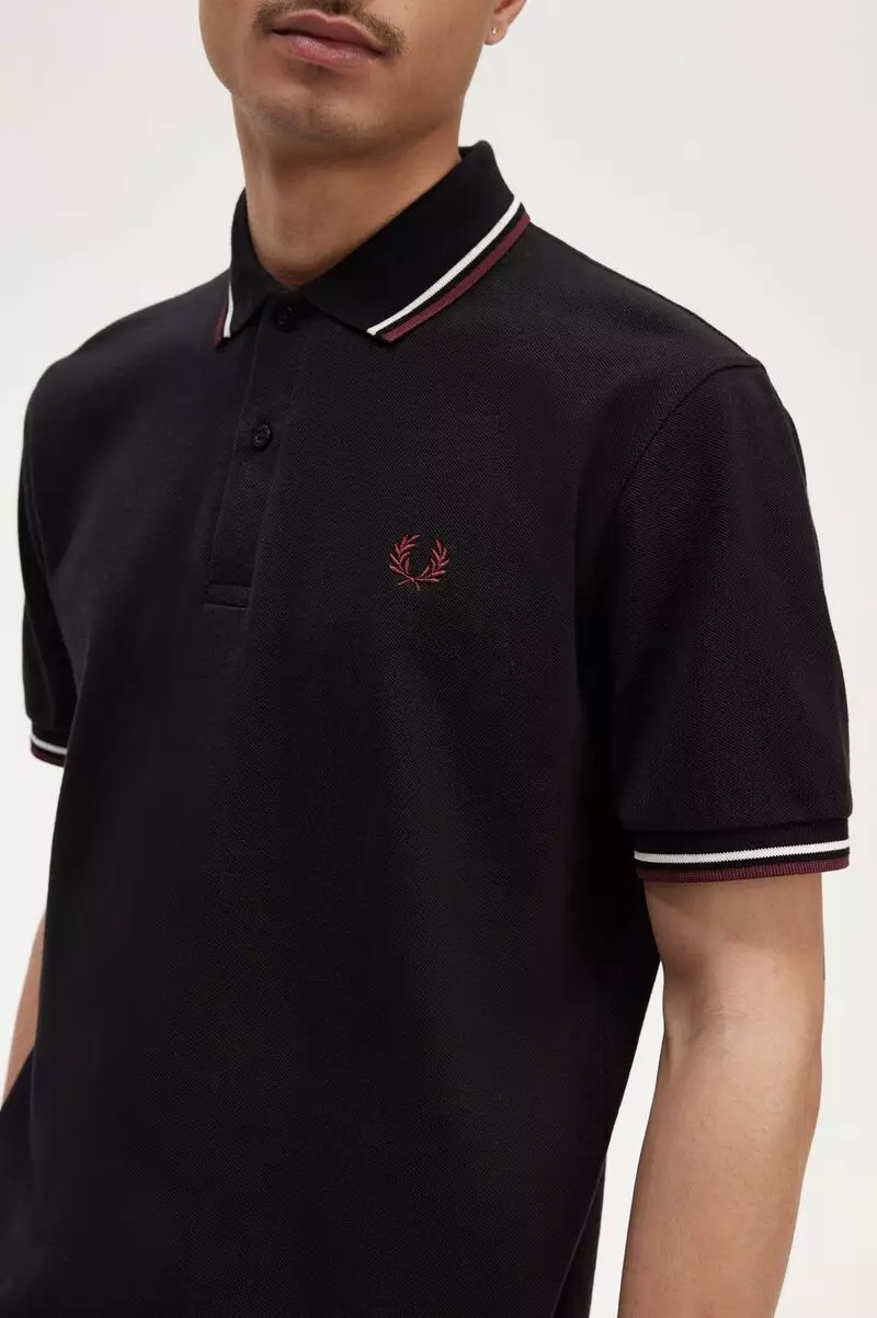 Fred Perry M12 Twin Tipped Fred Perry Shirt