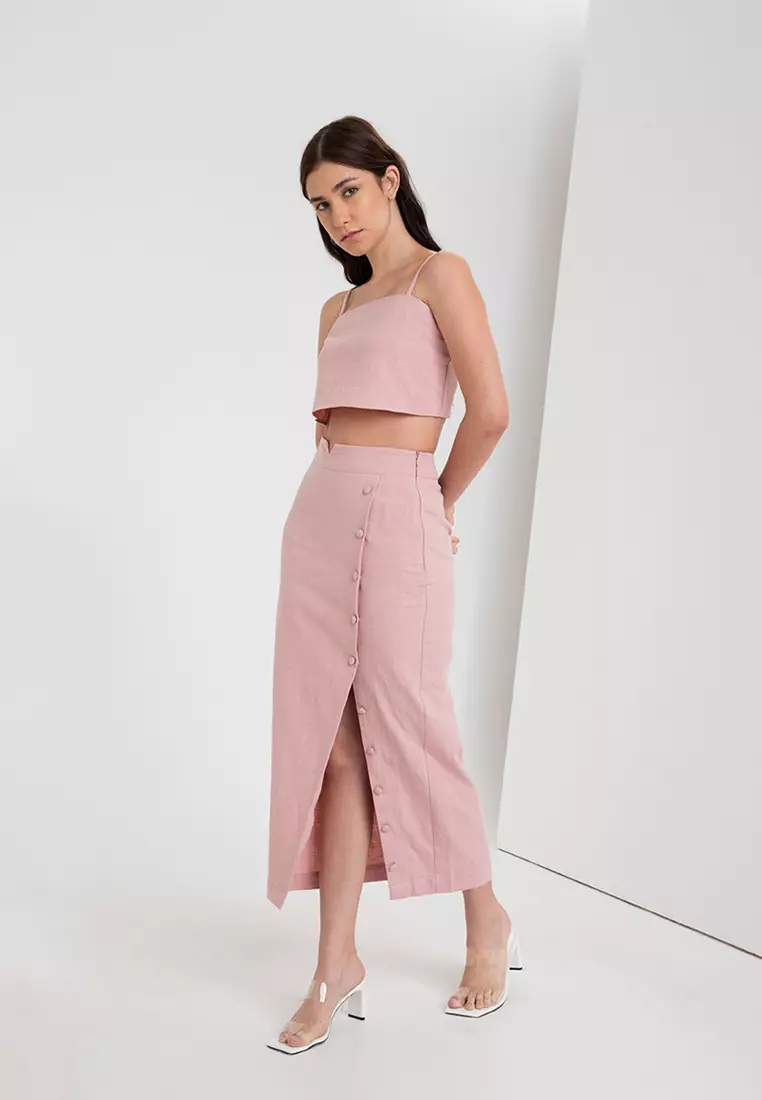 Button down sales skirt quality
