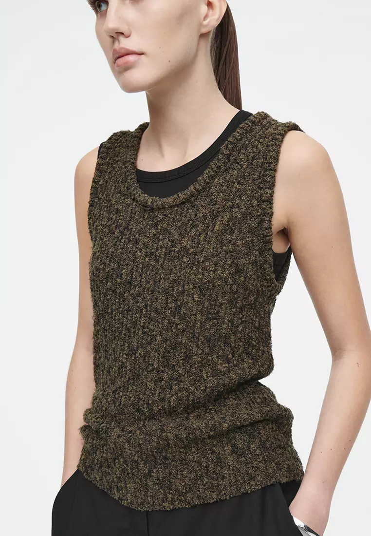 【最終値下げ！】　ikkuna knitted vest 最終値下げ！】 ikkuna knitted vest