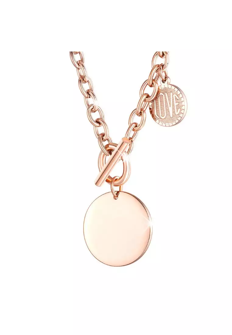 Rose gold hot sale toggle clasp