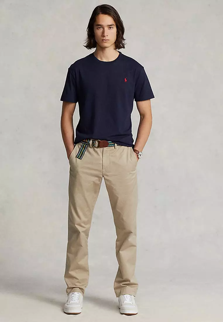 Custom Slim Fit Jersey Crewneck T-Shirt