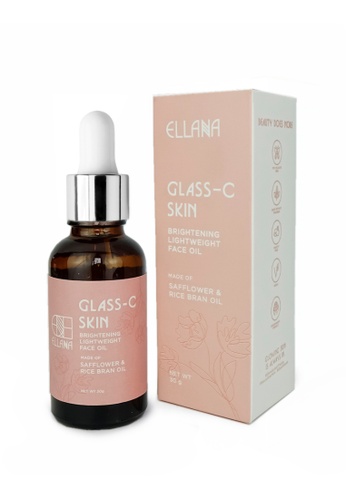 Buy Ellana Mineral Cosmetics Glass C Skin Brightening Lightweight Face Oil For Textured And Pigmented Skin 21 Online Zalora Philippines
