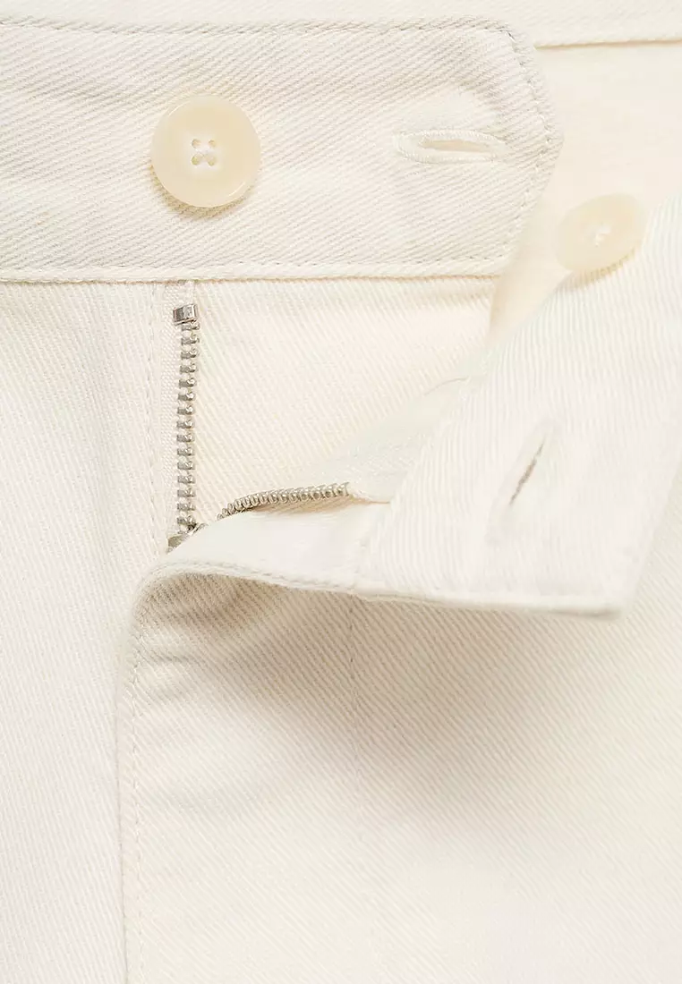 Regular-Fit Jeans Made From A Cotton-Linen Blend