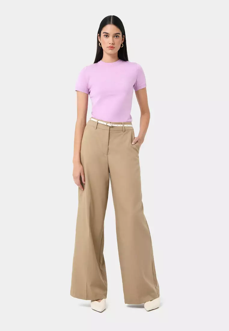 Star Wide Leg Trousers