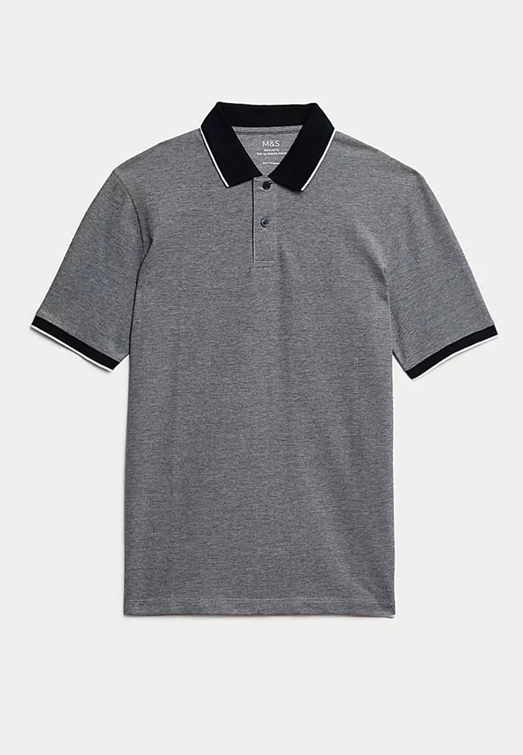 Ultimate Tipped Pique Polo Shirt