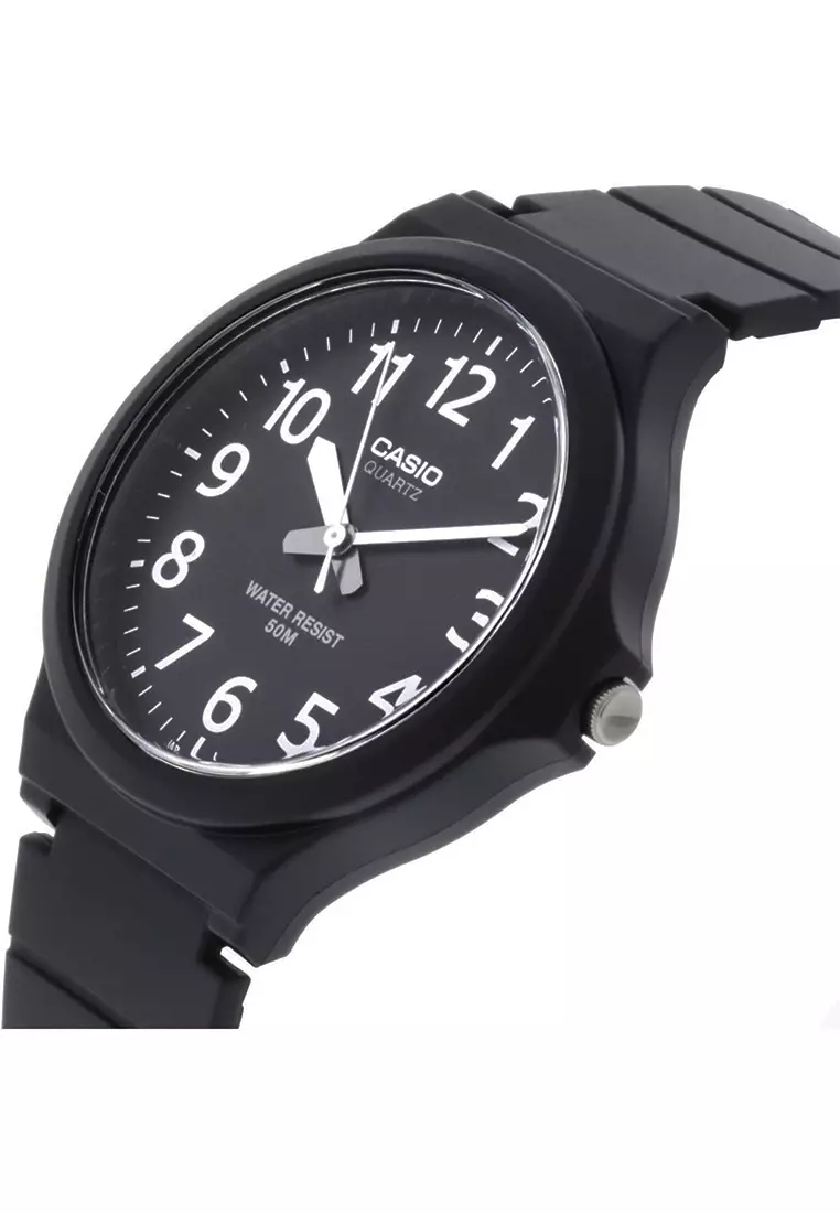 Casio - Jam Tangan Pria - Black - Resin Strap - MW-240-1BV