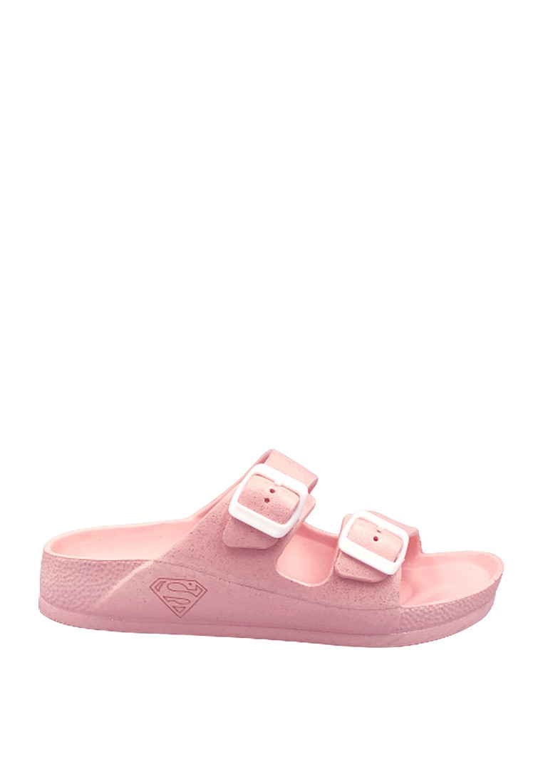 Justice League Superman Sandals (Pink/Glitter) - 5910