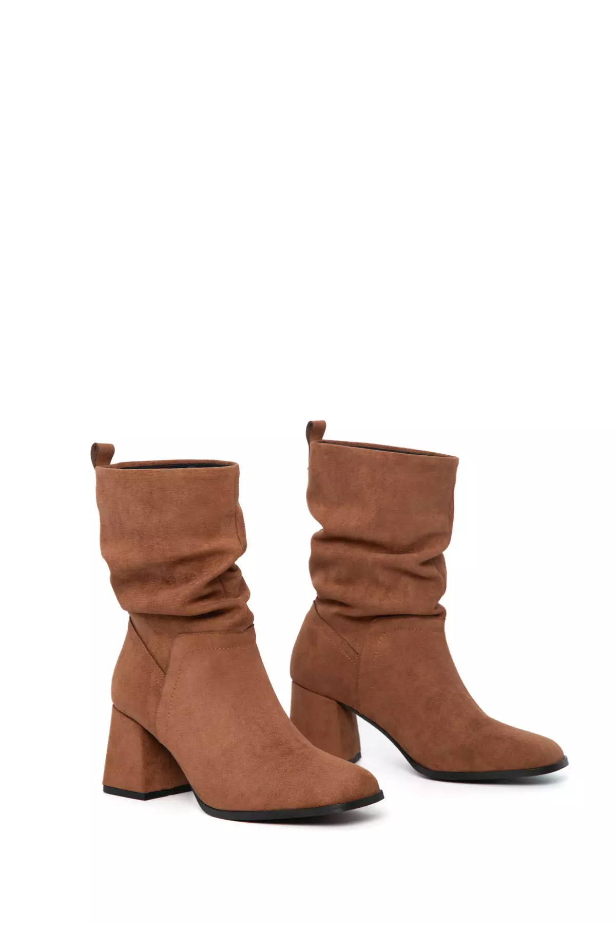 Tan Suede Women'S Boots & Booties 21124