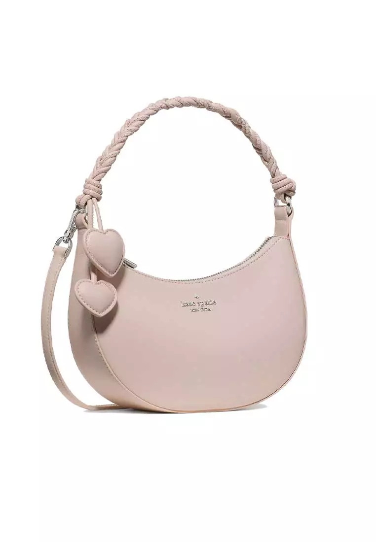 Nova Braided Strap Shoulder Bag Powdered Sugar KN610