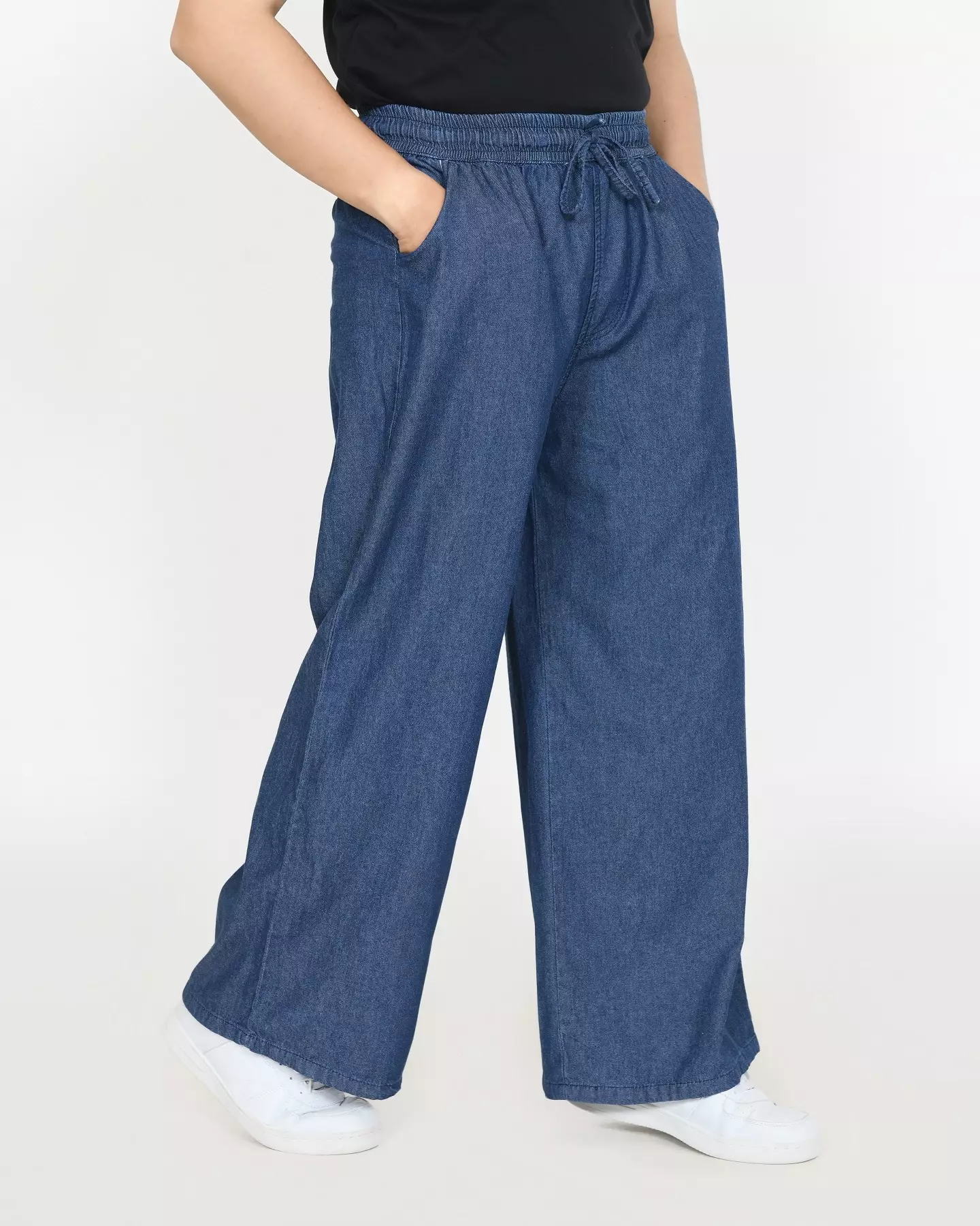Dio Long Pant Denim [DARK BLUE] Celana Panjang Pria Jumbo Size M-4L