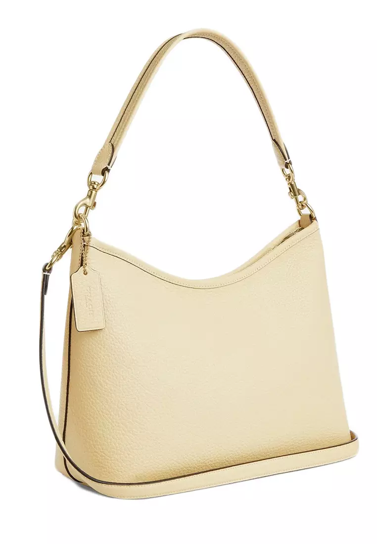 Buy COACH Laurel Shoulder Bag - Moonlight Yellow 2026 Online | ZALORA