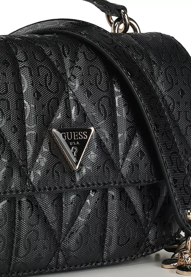 Aldina Top Handle Flap Bag