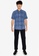 Only & Sons blue Nori Short Sleeves Check Cord Shirt BC471AA57E3565GS_4