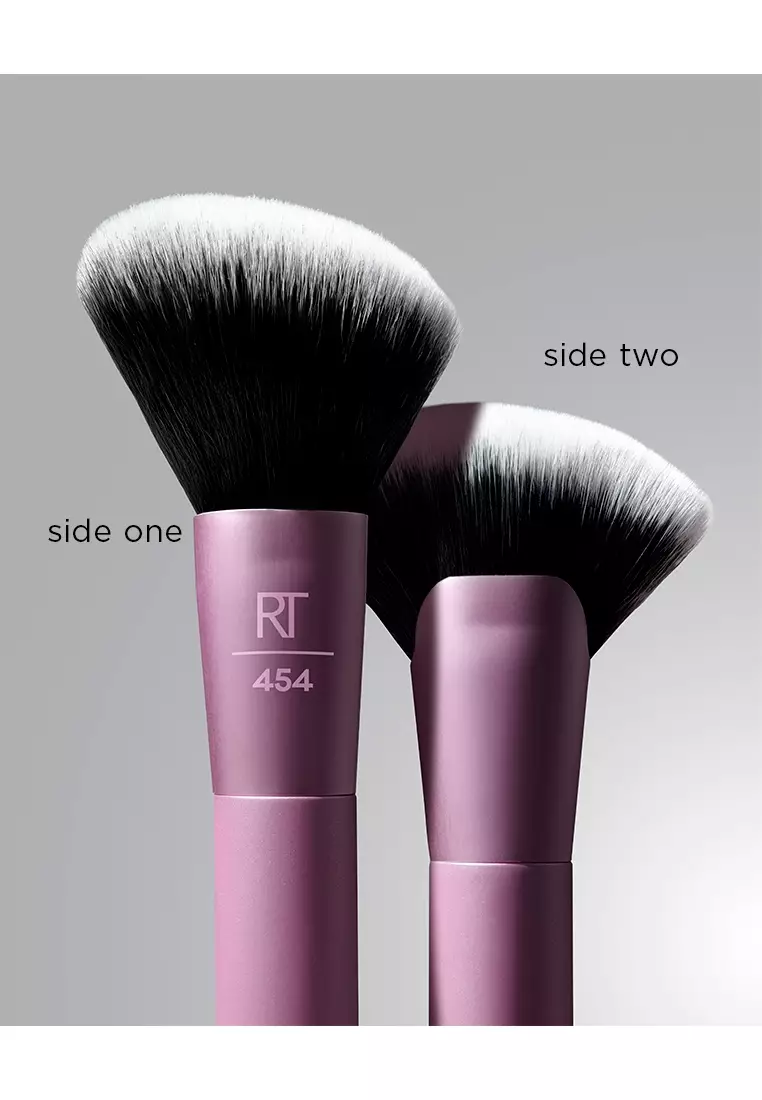 Real Techniques Angled Fan Dual-Sided Finishing Makeup Brush