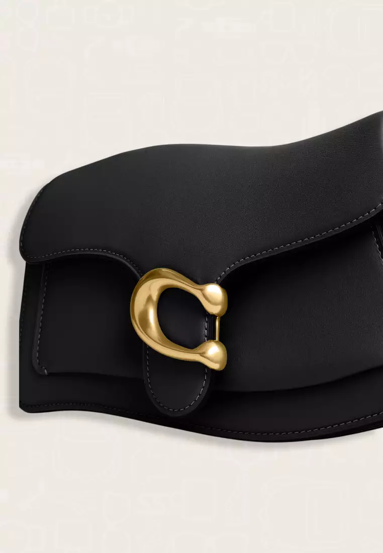 Coach Twisted Tabby Shoulder Bag Black