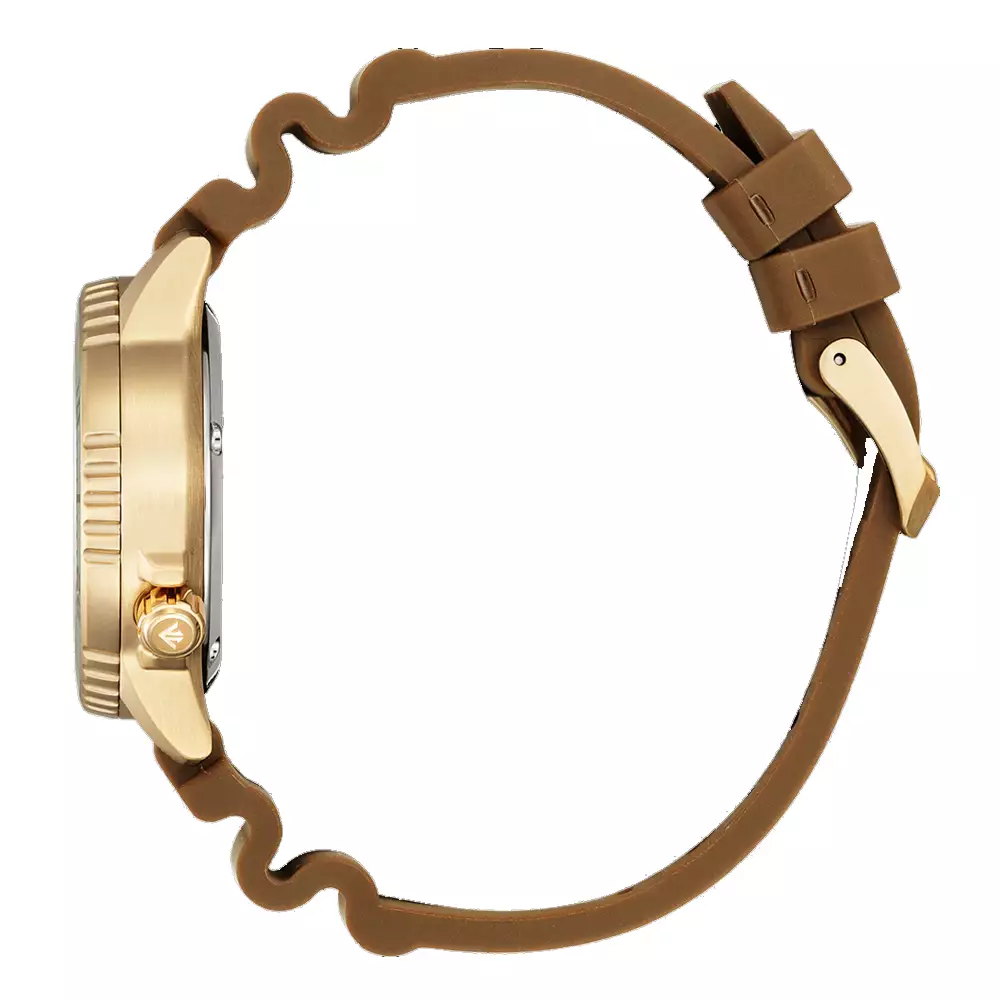 Citizen Promaster EO2022-02A Diver Light Grey Dial Brown Polyurethane Strap