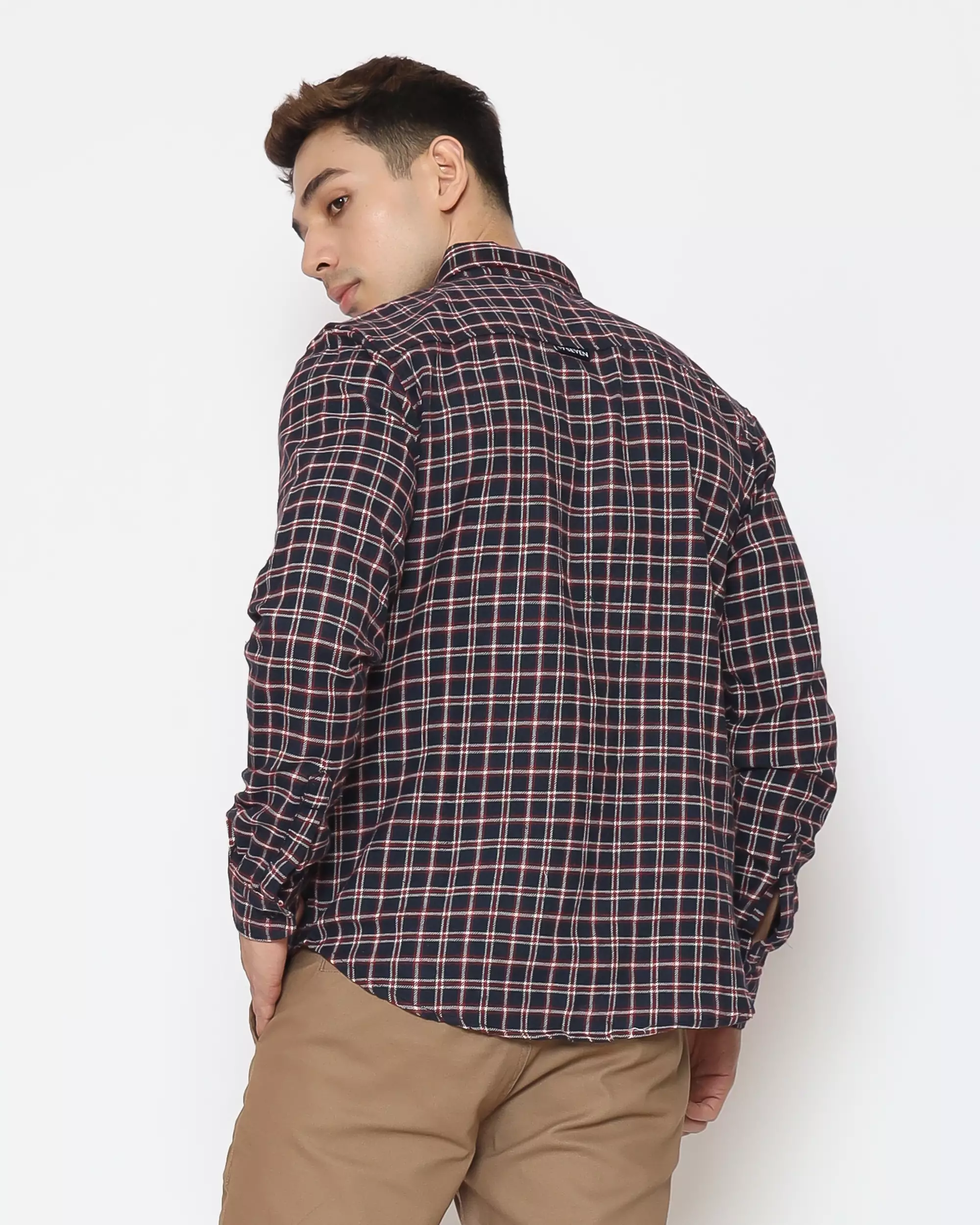 17SEVEN Kemeja Flanel 0261-THUNDER