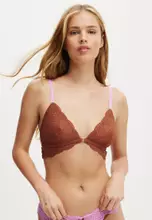 Caramel Crush/Violet Tulle