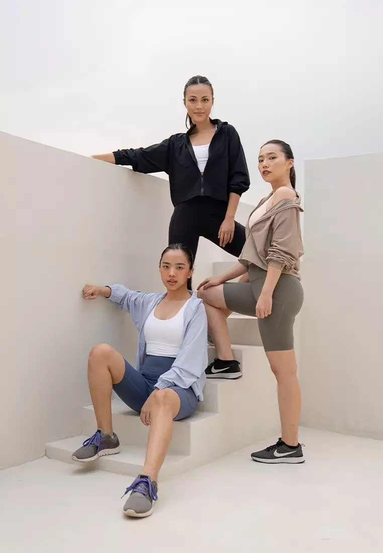 HAPPYFIT AERI Lightweight Jacket White