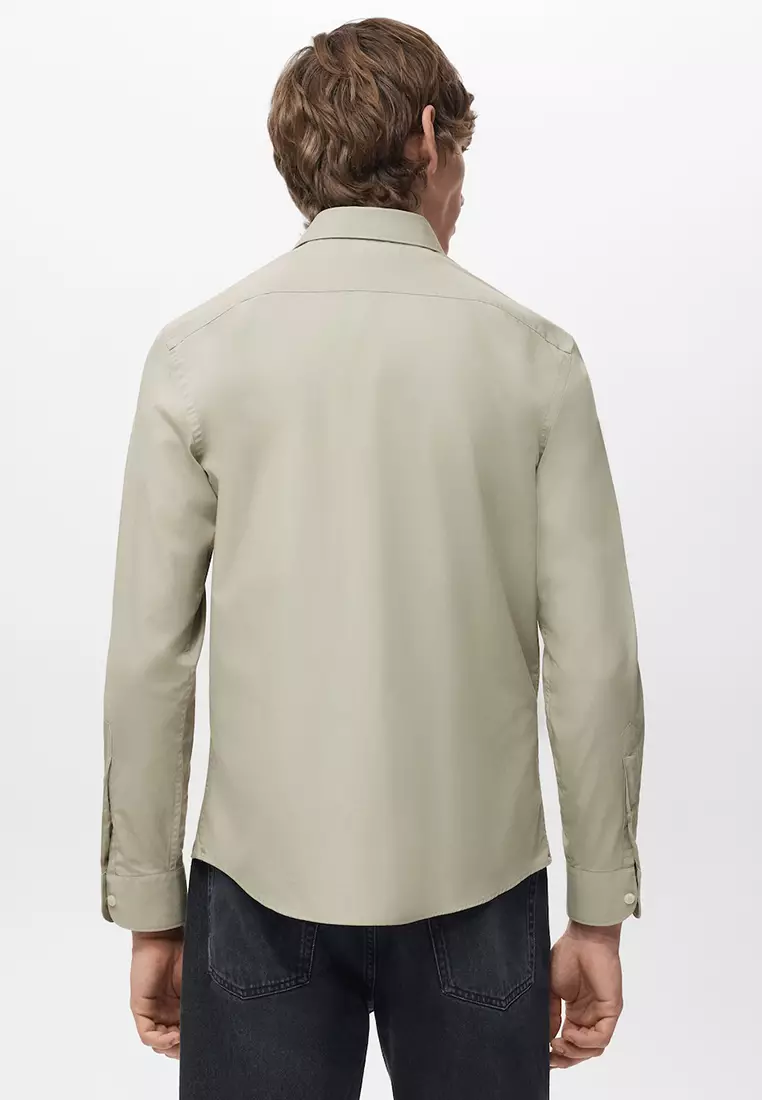 Regular-Fit 100% Cotton Shirt