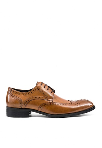 Twenty Eight Shoes brown VANSA Brogue Cow Leather Business Shoes  VSM-F110Y01 18F9BSH462A6B8GS_1