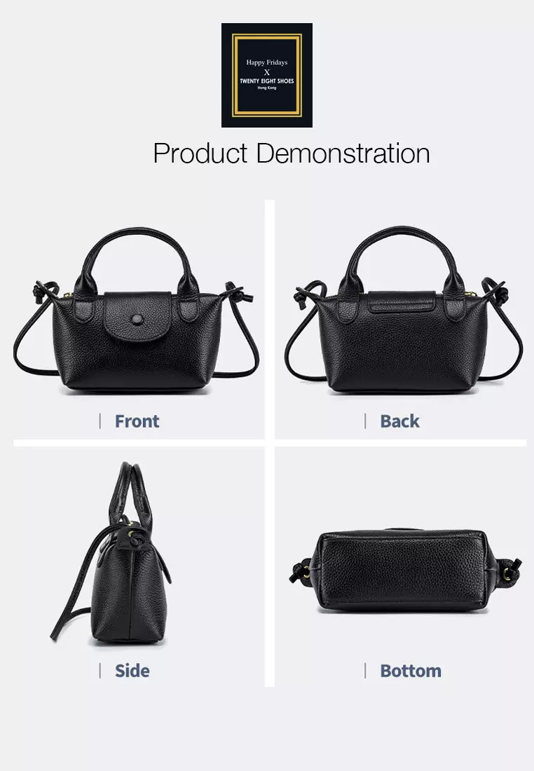 Multi Purpose Full Grain Leather Mini Cross-Body Bag JW AN-2305